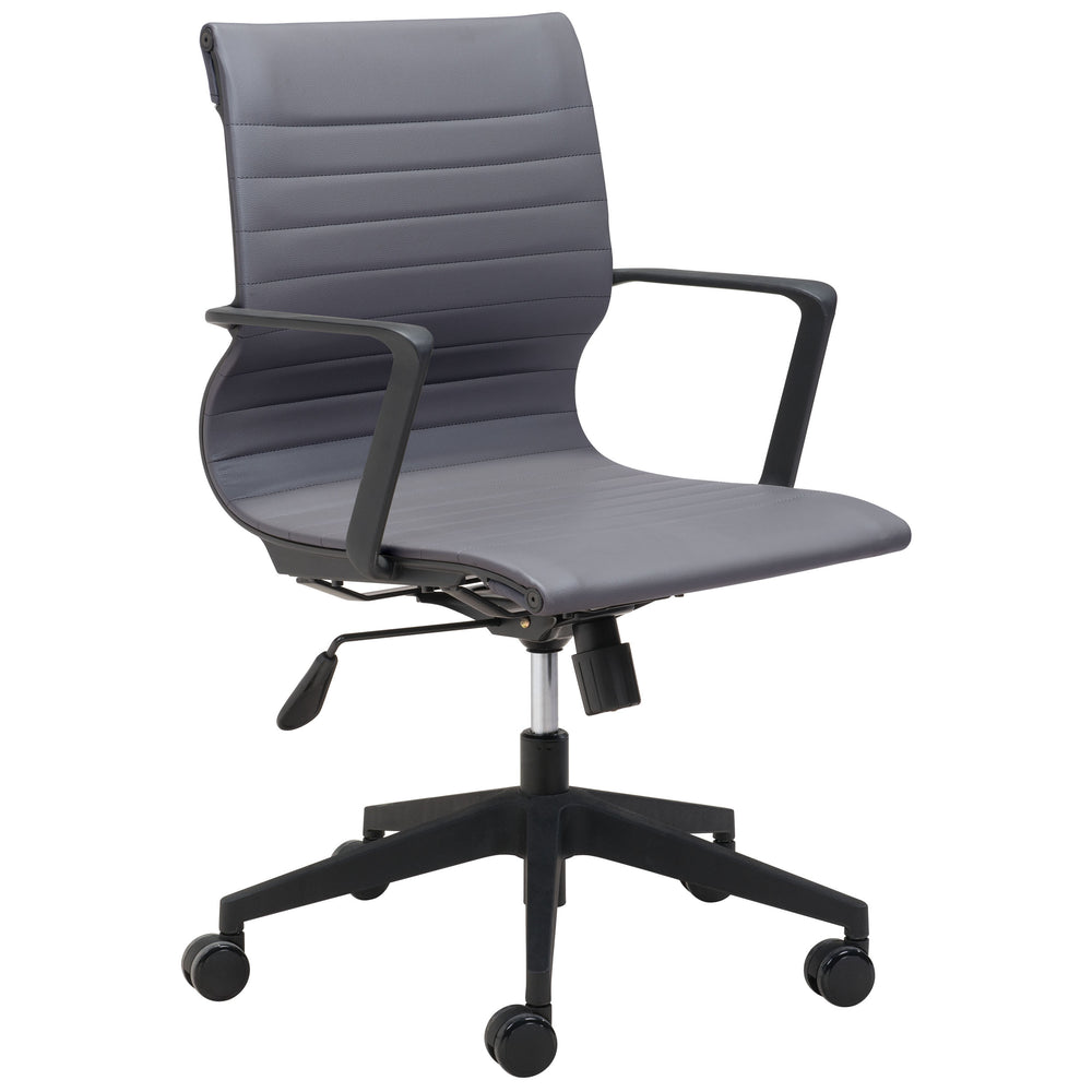 Stacy Office Chair, Dark Gray