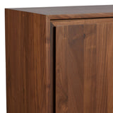 Stafford Media Console, Walnut Natural by Four Hands-Furniture - Storage-High Fashion Home