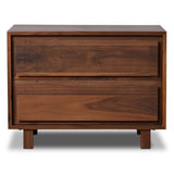 Stafford Nightstand, Walnut Natural by Four Hands-Furniture - Bedroom-High Fashion Home