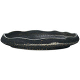 Stardust Ripple Bowl, Black