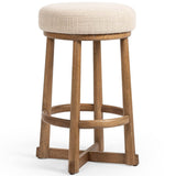 Staria Swivel Stool, Saxon Sand by Four Hands