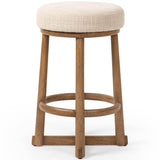 Staria Swivel Stool, Saxon Sand by Four Hands-Furniture - Benches-High Fashion Home