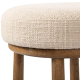 Staria Swivel Stool, Saxon Sand by Four Hands-Furniture - Benches-High Fashion Home