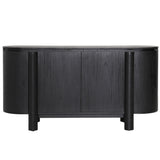 Stefan Sideboard, Black-Furniture - Storage-High Fashion Home