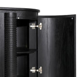 Stefan Sideboard, Black-Furniture - Storage-High Fashion Home