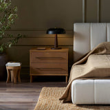 Stella Nightstand, Hazel Oak by Four Hands