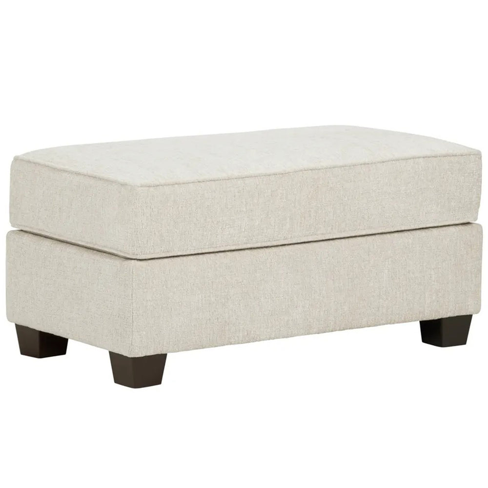 Stella Ottoman, Cream-Furniture - Chairs-High Fashion Home