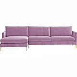 Stella Sectional, Vance Amethyst