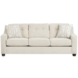Stella Sofa, Cream-Furniture - Sofas-High Fashion Home