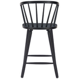 Stenger Barstool & Counter Stool, Black