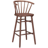 Stenger Barstool & Counter Stool, Walnut