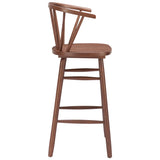 Stenger Barstool & Counter Stool, Walnut