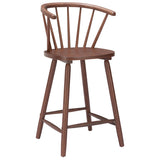 Stenger Barstool & Counter Stool, Walnut