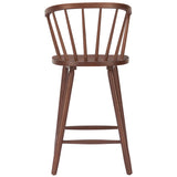 Stenger Barstool & Counter Stool, Walnut