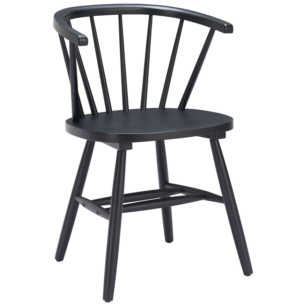 Stenger Dining Chair, Black, Set of 2-Furniture - Dining-High Fashion Home