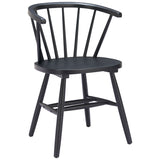 Stenger Dining Chair, Black, Set of 2-Furniture - Dining-High Fashion Home