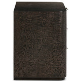 Stenson 3 Drawer Nightstand, Dark Tamo by Four Hands-Furniture - Bedroom-High Fashion Home