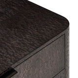 Stenson 3 Drawer Nightstand, Dark Tamo by Four Hands-Furniture - Bedroom-High Fashion Home
