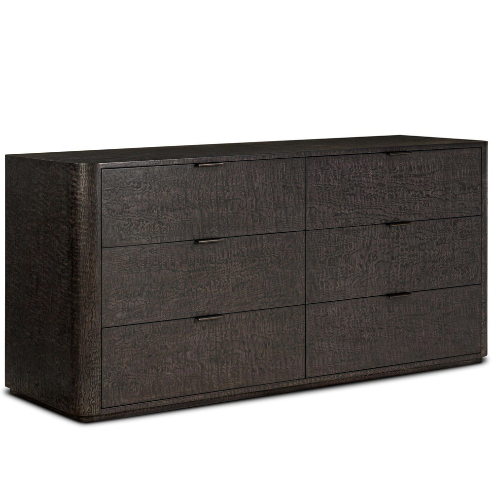 Stenson 6 Drawer Dresser, Dark Tamo by Four Hands-Furniture - Bedroom-High Fashion Home