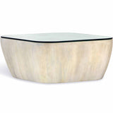Stepwell Coffee Table, Whitewash
