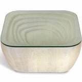 Stepwell Coffee Table, Whitewash