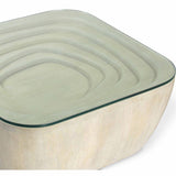 Stepwell Coffee Table, Whitewash