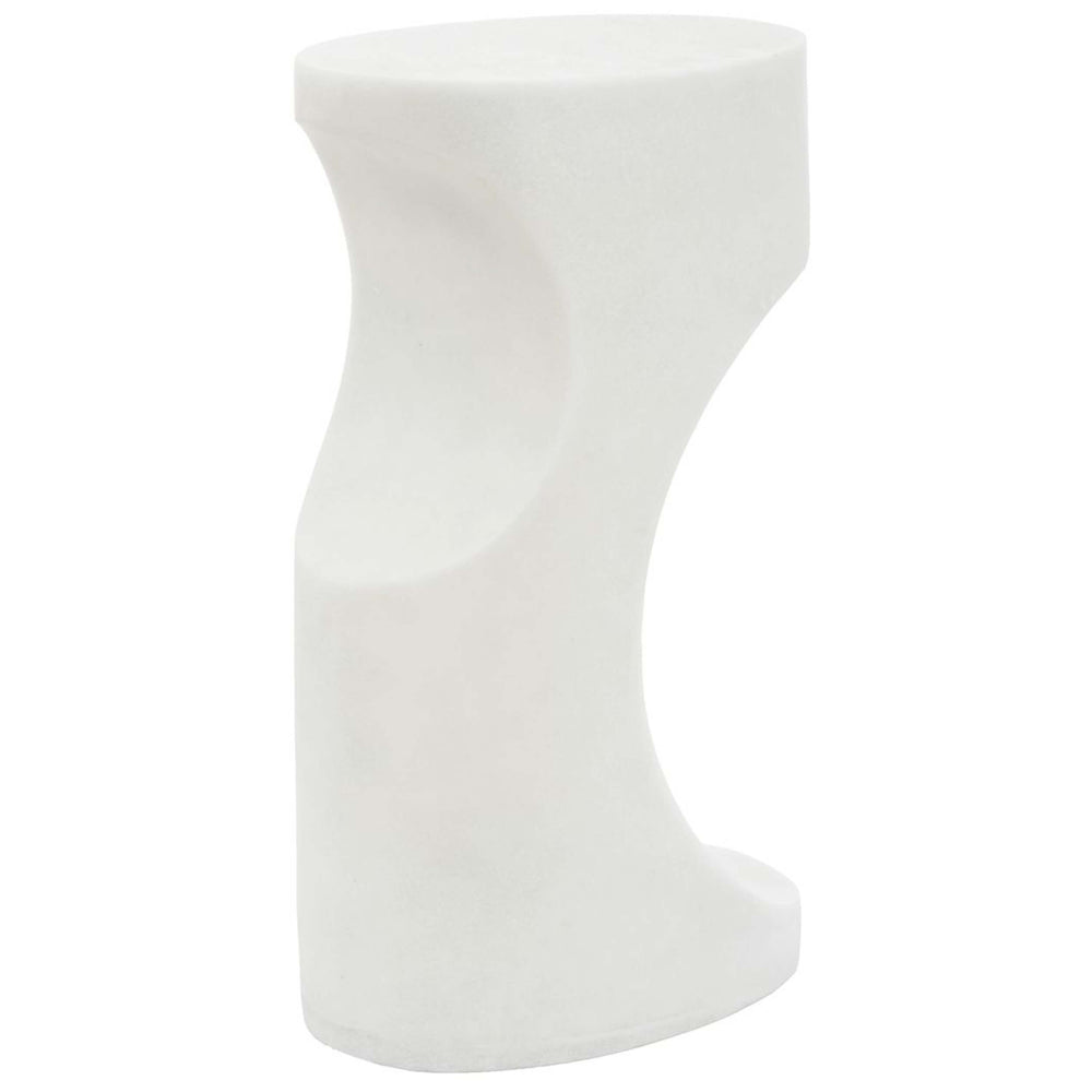 Stevie Accent Table, White