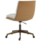 Stinson Office Chair, Hailey Moon/Kona Camel