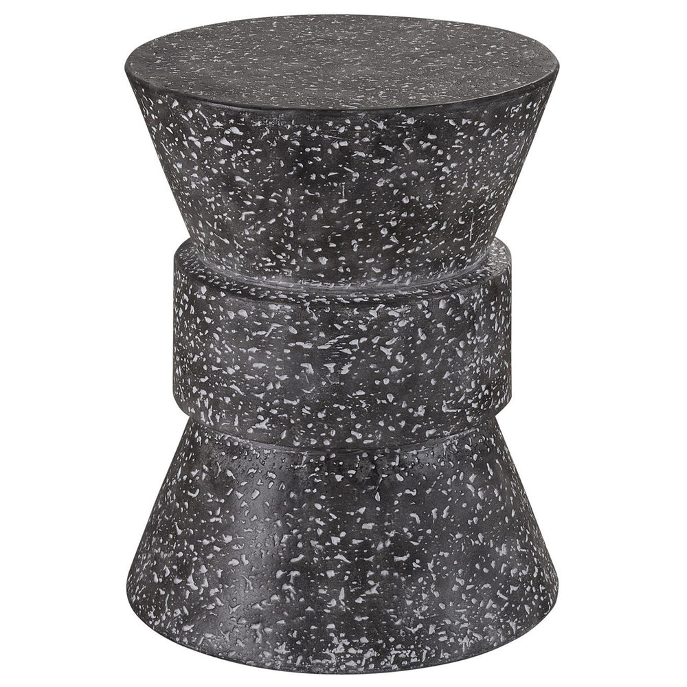 Stinson Table, Speckled Gray-Furniture - Accent Tables-High Fashion Home