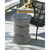 Stinson Table, Speckled Gray-Furniture - Accent Tables-High Fashion Home