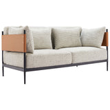 Stirbe Loveseat, Gray-Furniture - Sofas-High Fashion Home