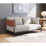 Stirbe Loveseat, Gray-Furniture - Sofas-High Fashion Home