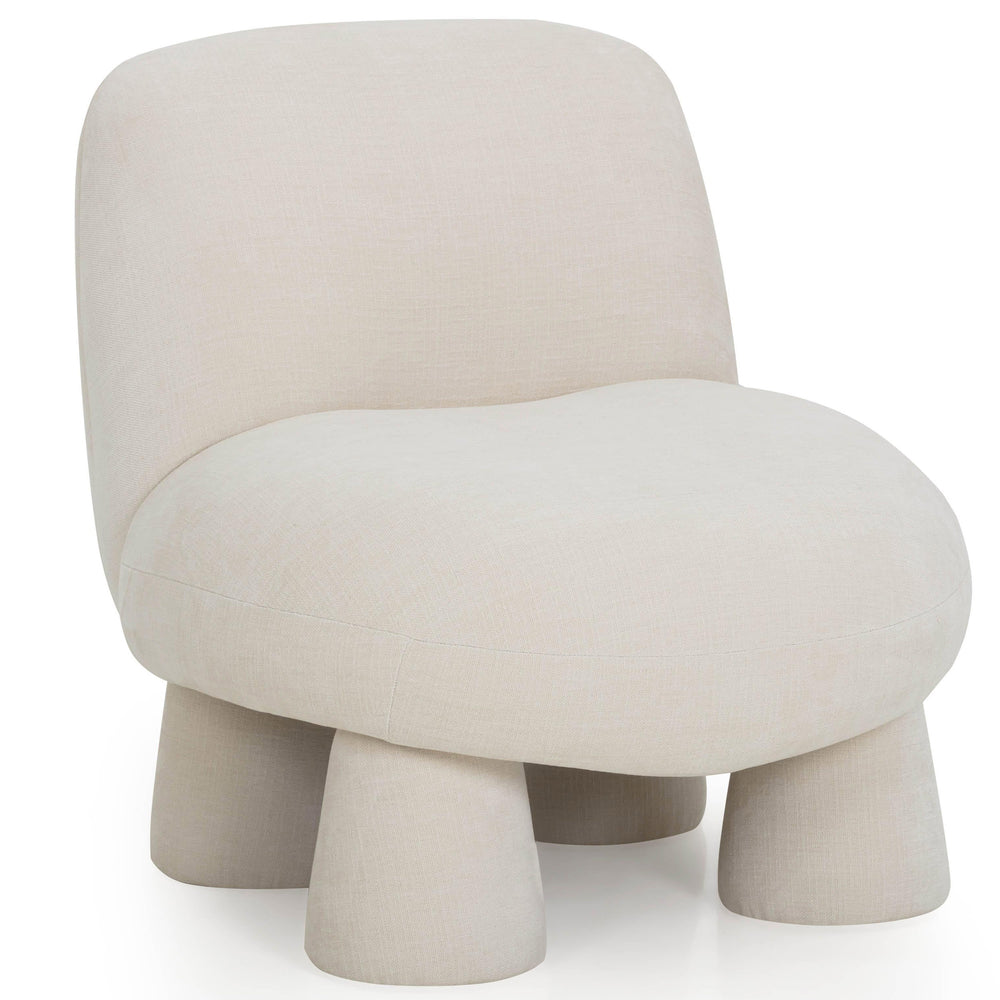 Stomp Accent Chair, Cream