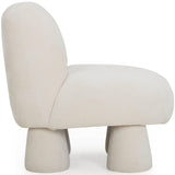 Stomp Accent Chair, Cream