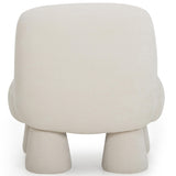 Stomp Accent Chair, Cream