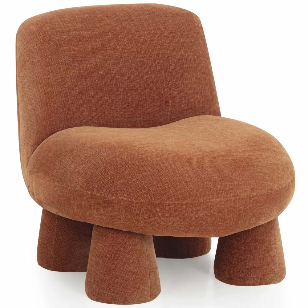 Stomp Accent Chair, Rust