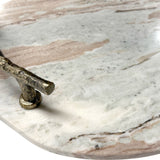 Stone and Twig Tray, Pink-Accessories-High Fashion Home
