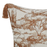 Stonework Pillow, Clay-Accessories-High Fashion Home