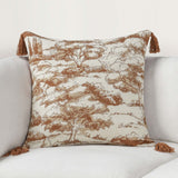 Stonework Pillow, Clay-Accessories-High Fashion Home