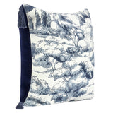 Stonework Pillow, Denim Blue-Accessories-High Fashion Home