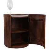 Storage Accent Table, Brown
