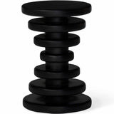 Strata Drink Table, Charcoal