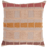 Stratton Pillow, Natural/Clay Multi