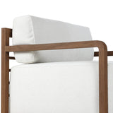 Stroud Outdoor Swivel Chair, Alessi Linen by Four Hands