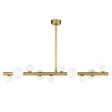 Styx Chandelier, Natural Brass-Accessories-High Fashion Home