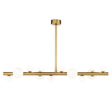 Styx Chandelier, Natural Brass-Accessories-High Fashion Home