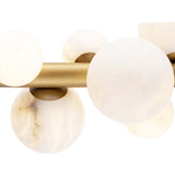 Styx Chandelier, Natural Brass-Accessories-High Fashion Home