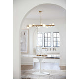 Styx Chandelier, Natural Brass-Accessories-High Fashion Home