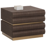 Subira Nightstand, Brown