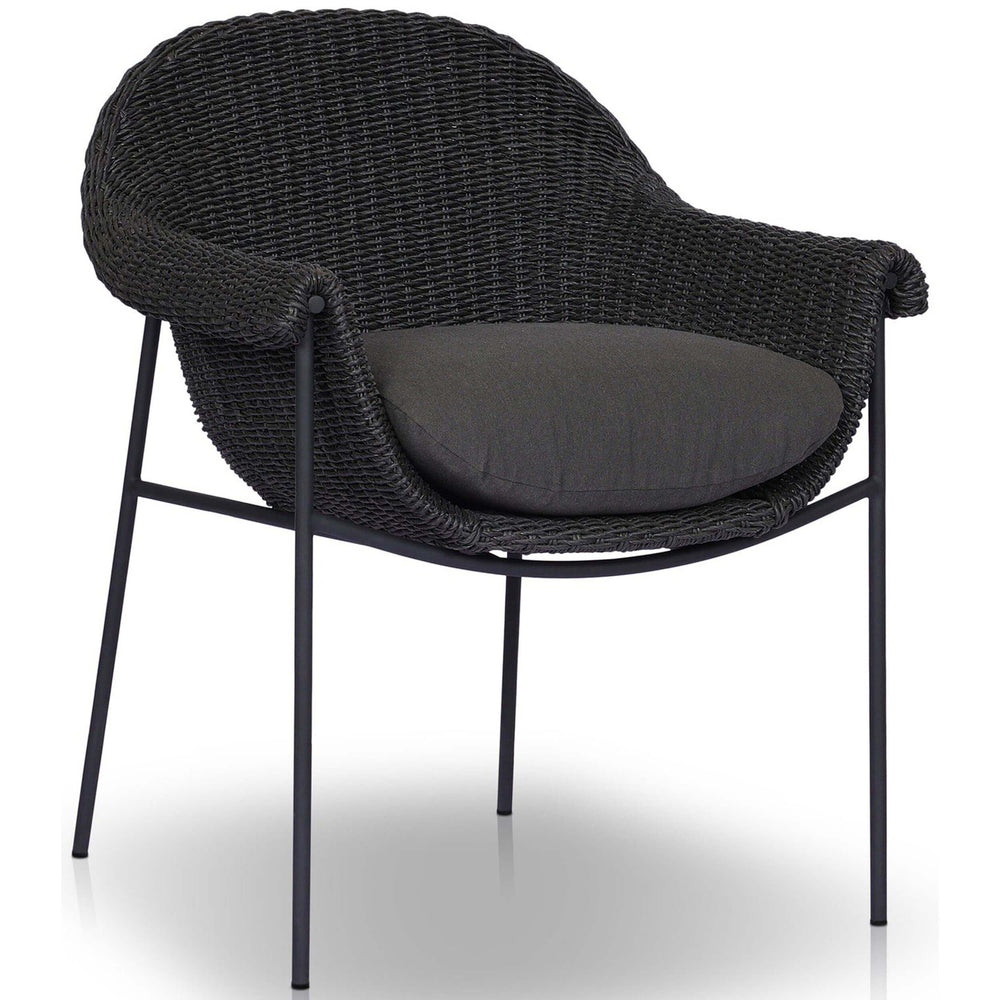 Suerte Outdoor Dining Chair, Arashi Ink-High Fashion Home